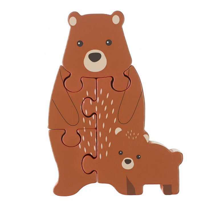 Wood Bear Puzzle