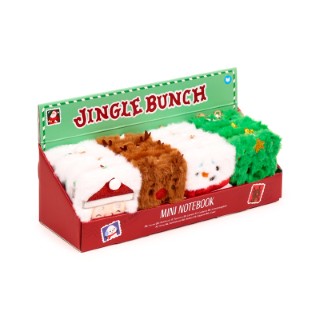 Jingle Bunch Mini Plush Notebook
