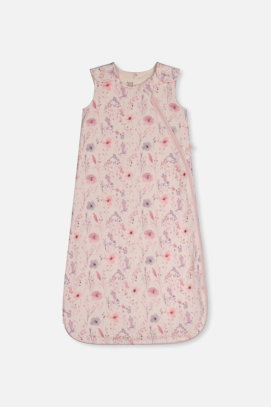 Deux par Deux Organic Cotton Sleep Bag - Watercolour Flowers