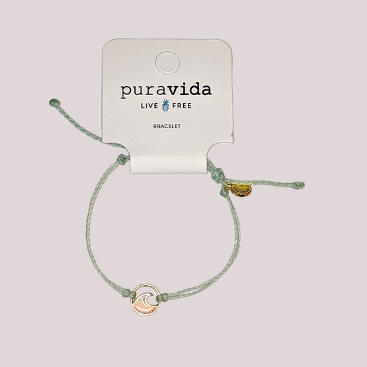 Pura Vida Charm Bracelet - Ombre Wave