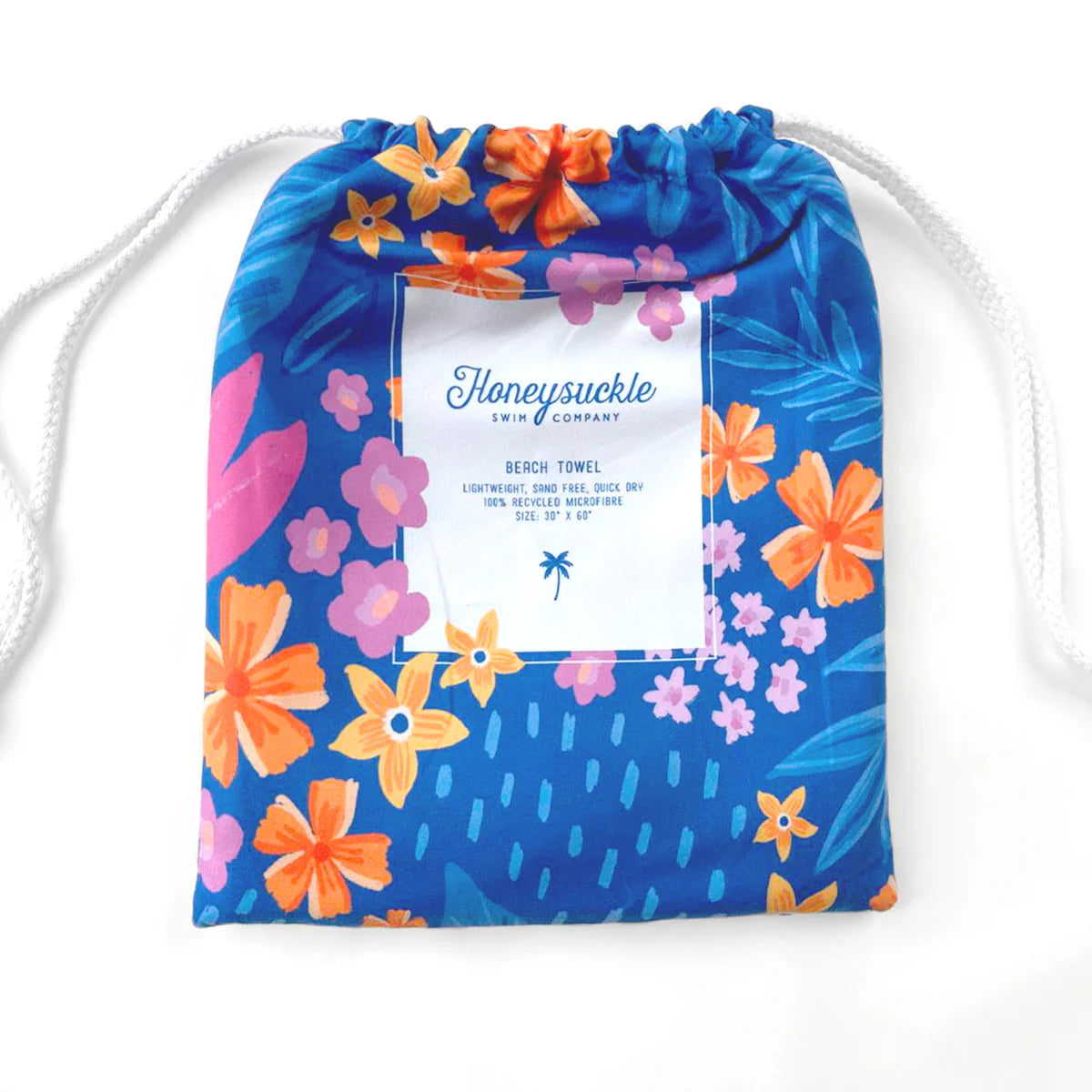 Honeysuckle Swim Bloom Lagoon Beach Towel
