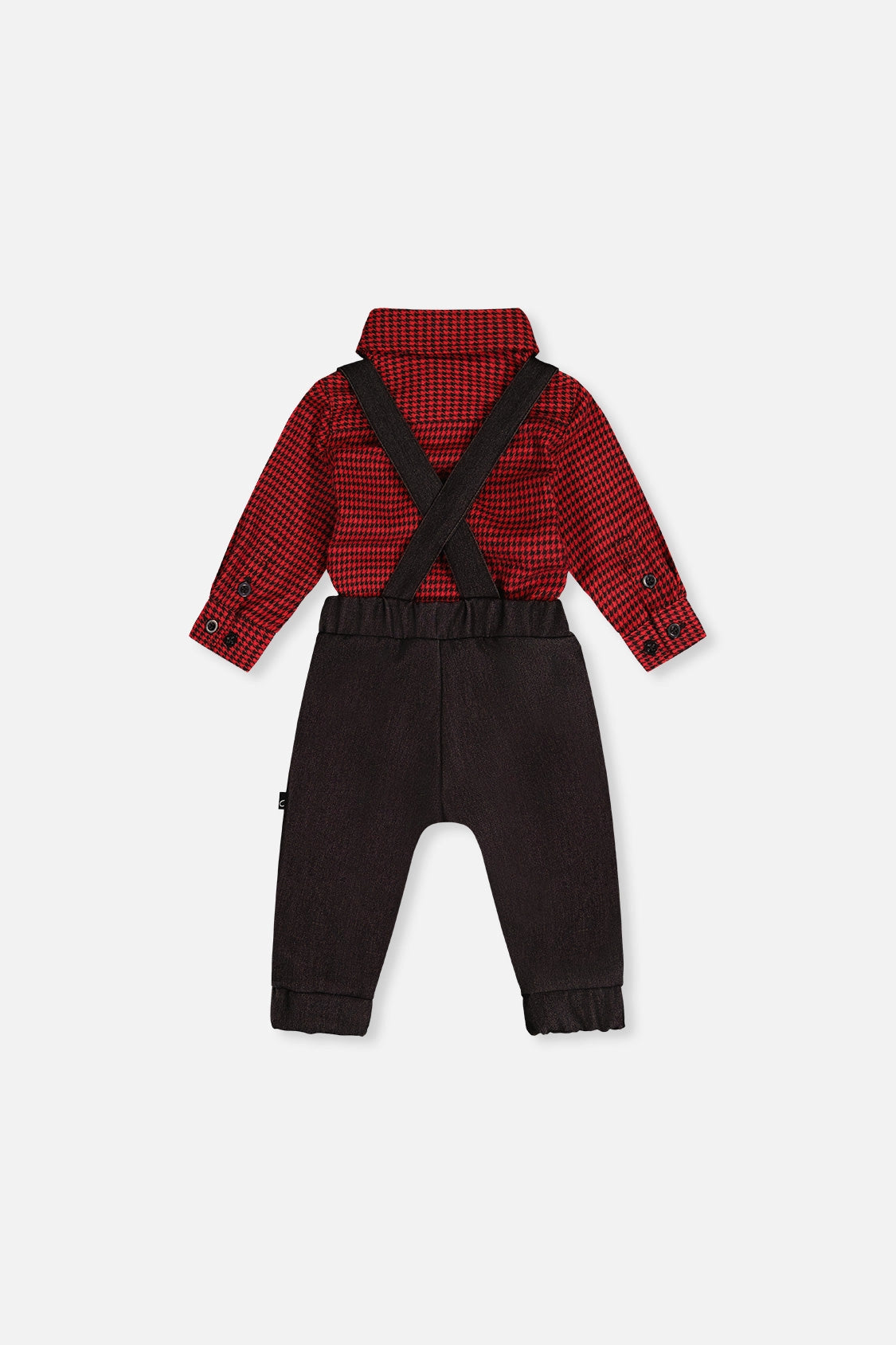Deux par Deux Baby Set - Houndstooth