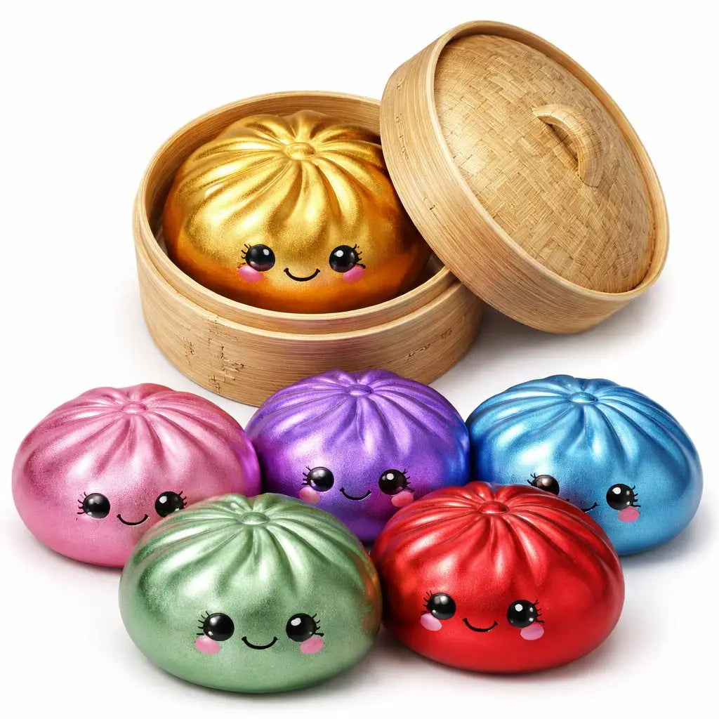 Mystery Squishy Metallic Dumpling (online)