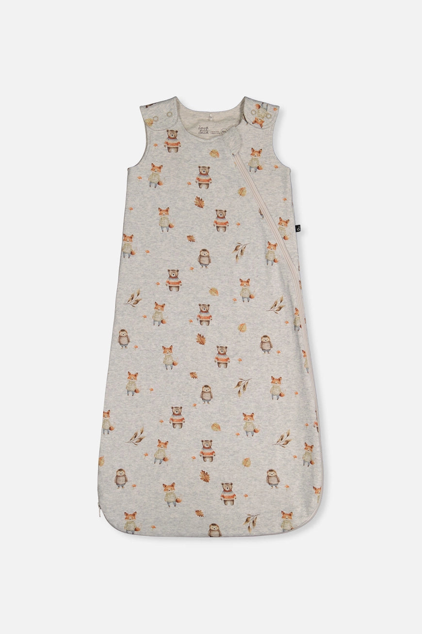 Deux par Deux Organic Cotton Sleep Bag - Woodland