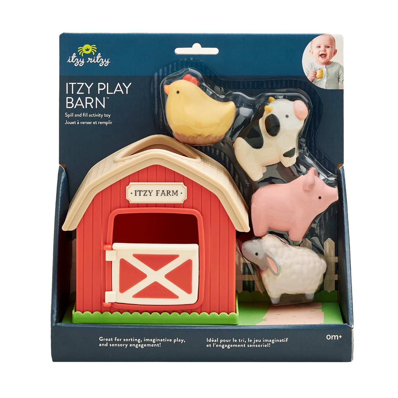 Itzy Ritzy Play Barn™ - Spill and Fill Activity Toy