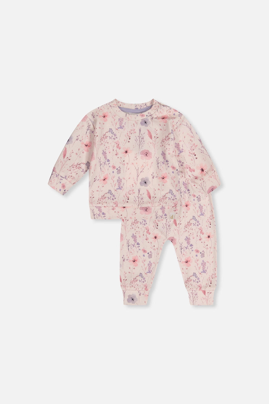 Deux par Deux Baby Set -  Watercolor Floral