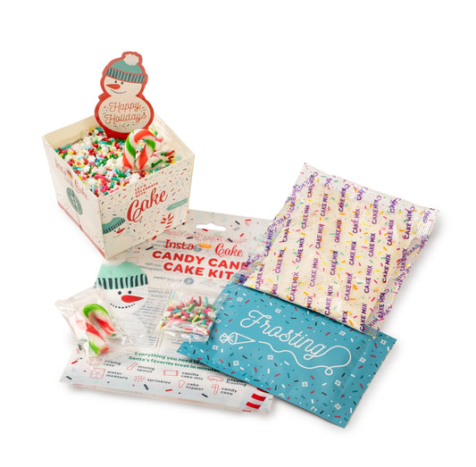 InstaCake Candy Cane Cake Kit