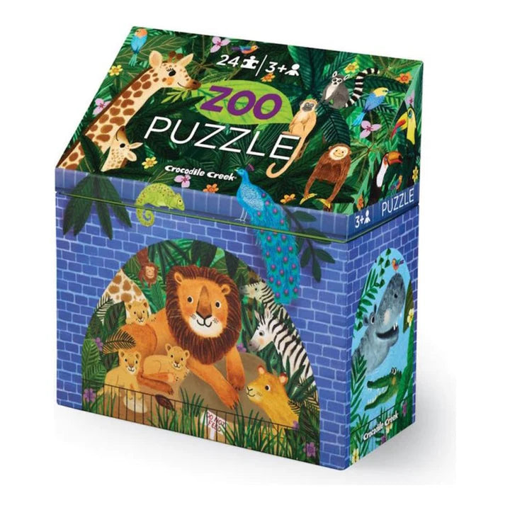 Crocodile Creek 24 Piece - Zoo