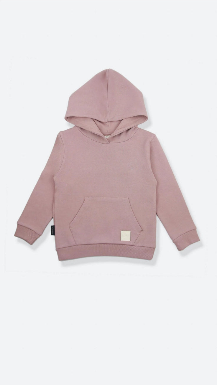 French Terry Hoodie - Mauve