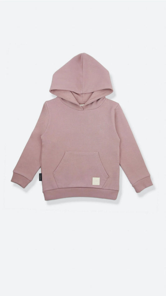 French Terry Hoodie - Mauve