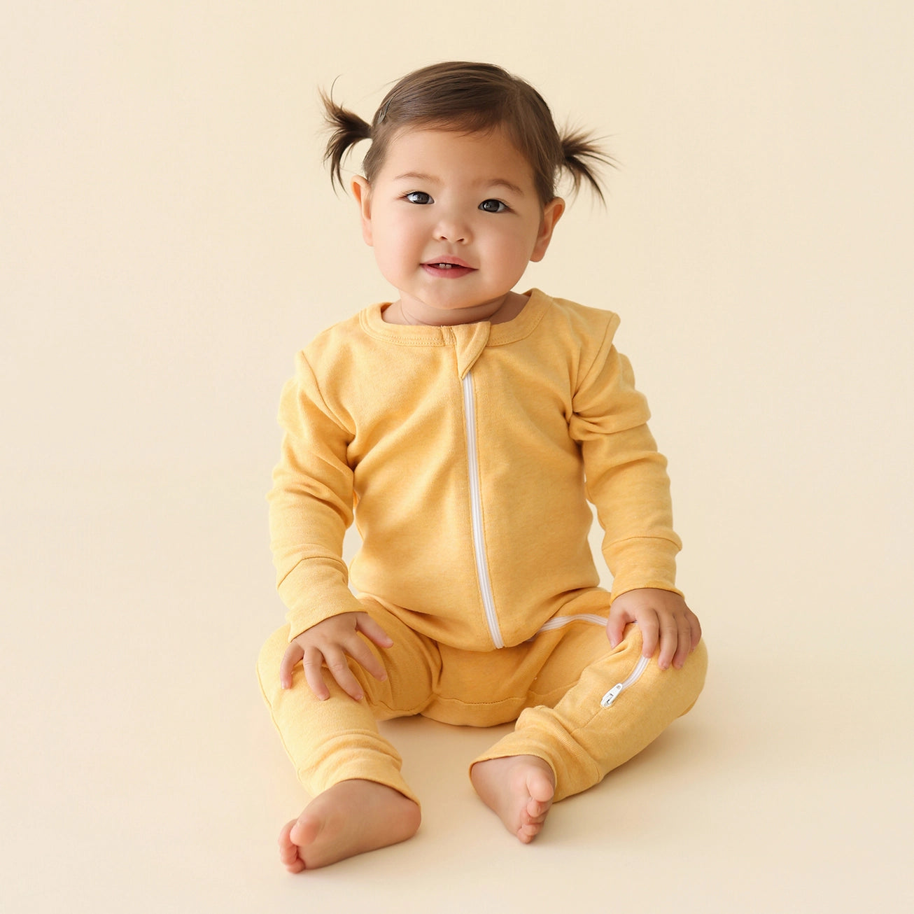Parade Organic Cotton Footless Sleeper - Honey Melange