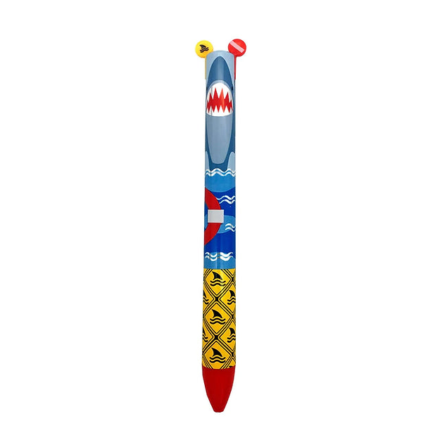 Snifty Twice As Nice 2 Color Click Pen - Metallic