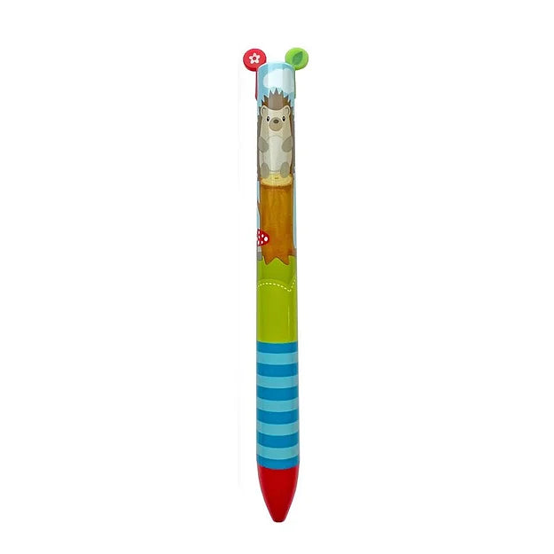 Snifty Twice As Nice 2 Color Click Pen - Woodland