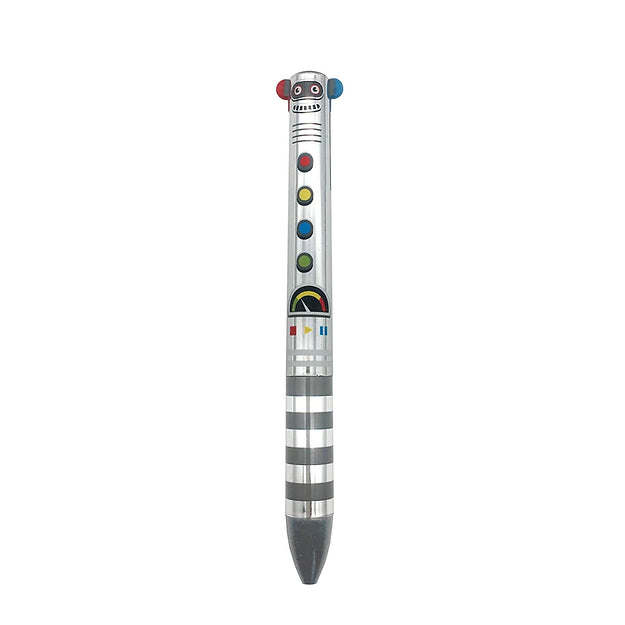 Snifty Twice As Nice 2 Color Click Pen - Metallic