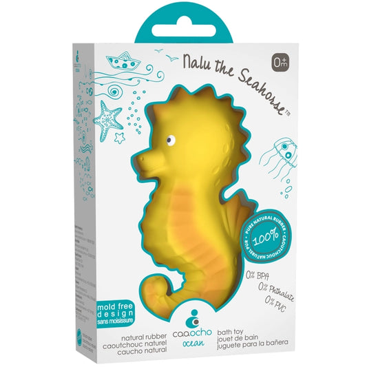 CaaOcho Nalu the Seahorse Bath Toy