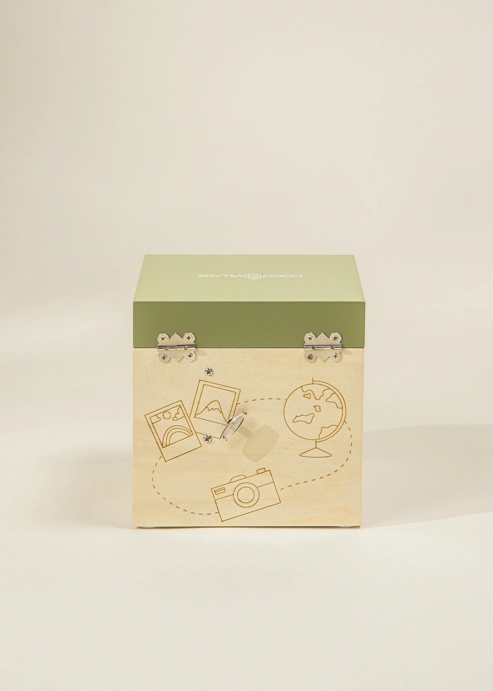 Wooden Musical Treasure Box - Travel