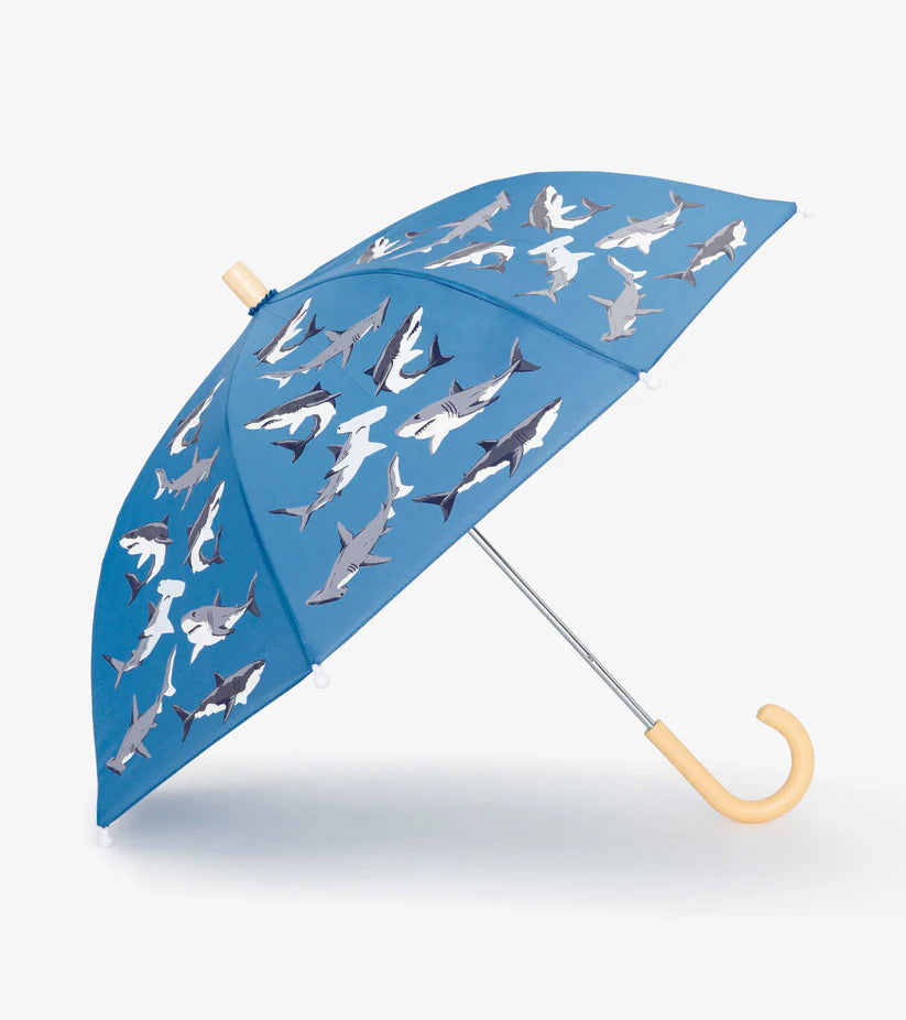 Little Blue House Umbrella - Toothy Shark