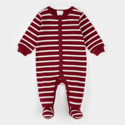 Scarlet Red Striped Thermal Sleeper