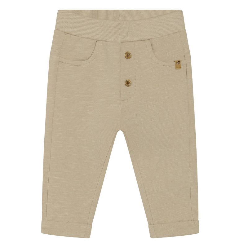 Minymo Baby Sweatpants - White Pepper