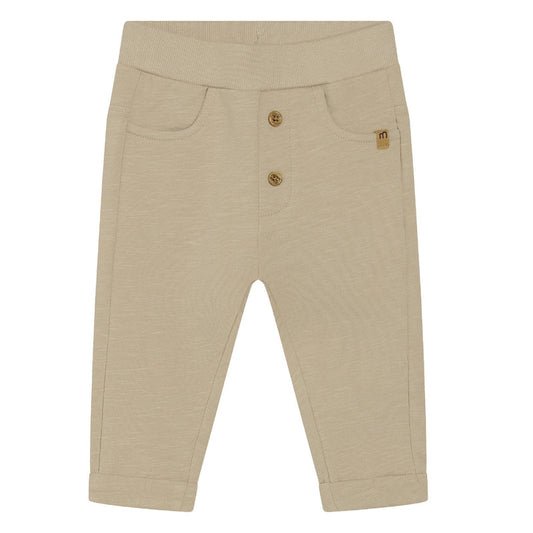 Minymo Baby Sweatpants - White Pepper