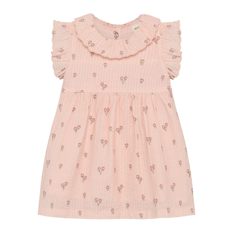 Minymo Baby Dress - Peach Blush