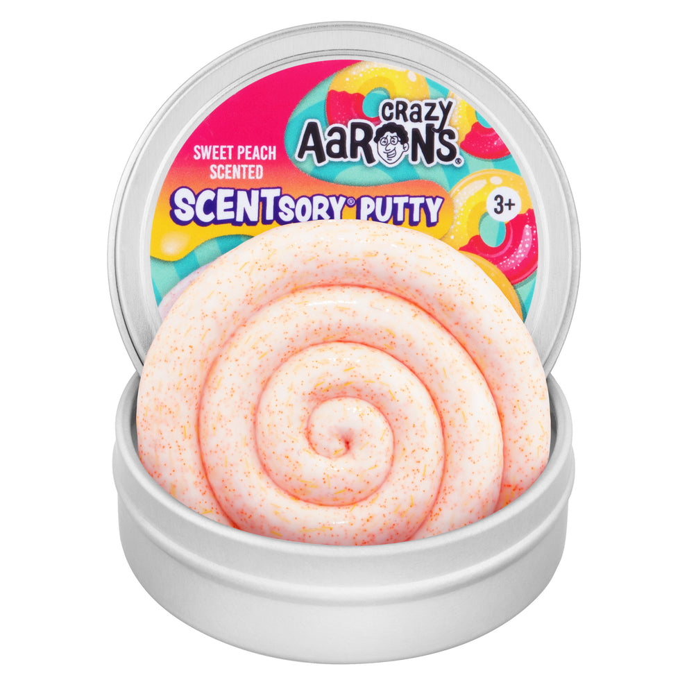 Crazy Aaron's Scentsory Putty - Peach Rings