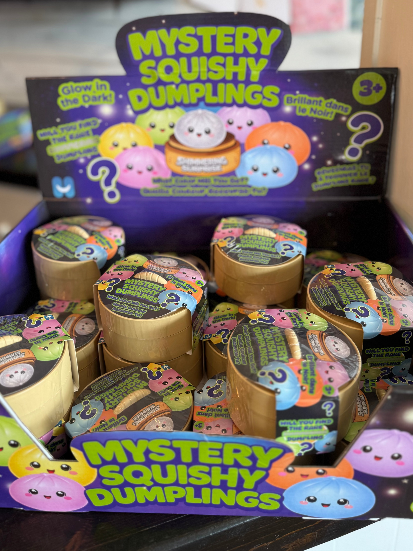 Mystery Squishy Glow in the Dark Dumpling (online)