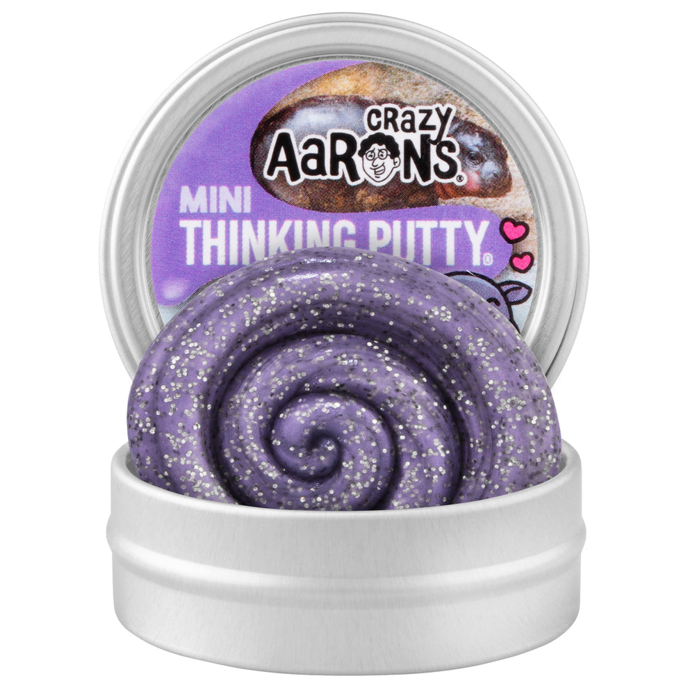 Crazy Aaron's Mini Thinking Putty - Pygmy Hippo