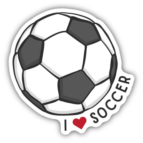 Stickers Northwest - I Love Soccer