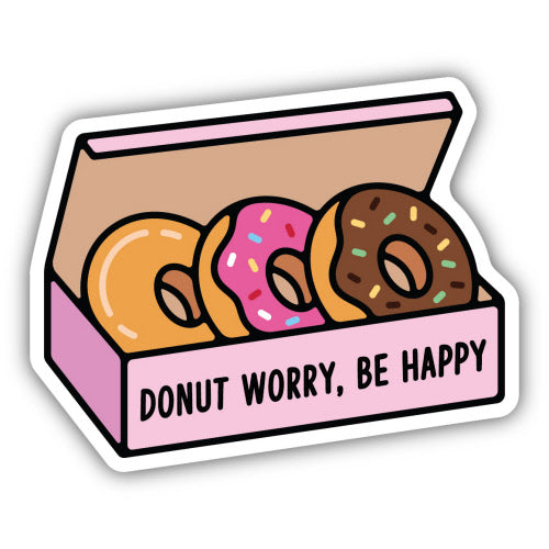 Stickers Northwest - Donut Worry Be Happy