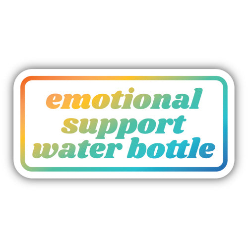 Stickers Northwest - Emotional Support Water Bottle
