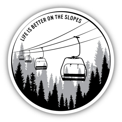Stickers Northwest - Life Is Better On The Slopes