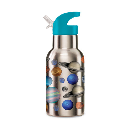 Crocodile Creek Stainless Water Bottle - Solar System