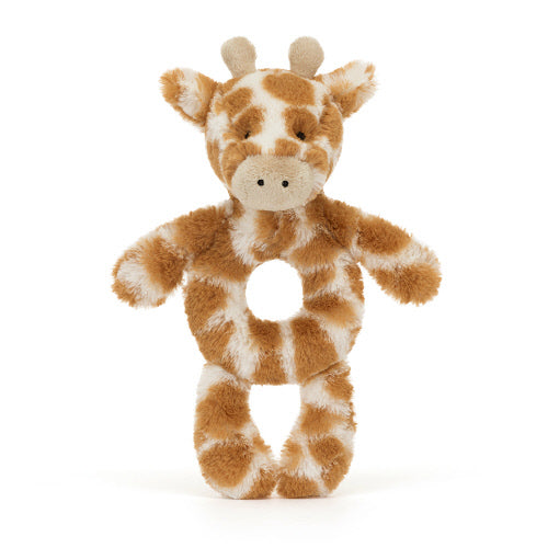 Jellycat Bashful Giraffe Ring Rattle