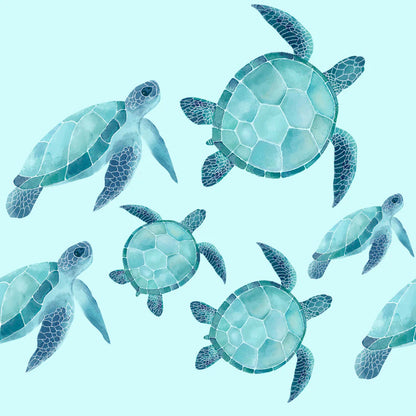 Honeysuckle Swim Rashguard - Turtley Cute