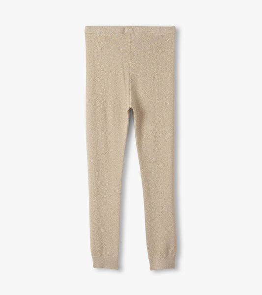 Hatley Gold Glitter Leggings