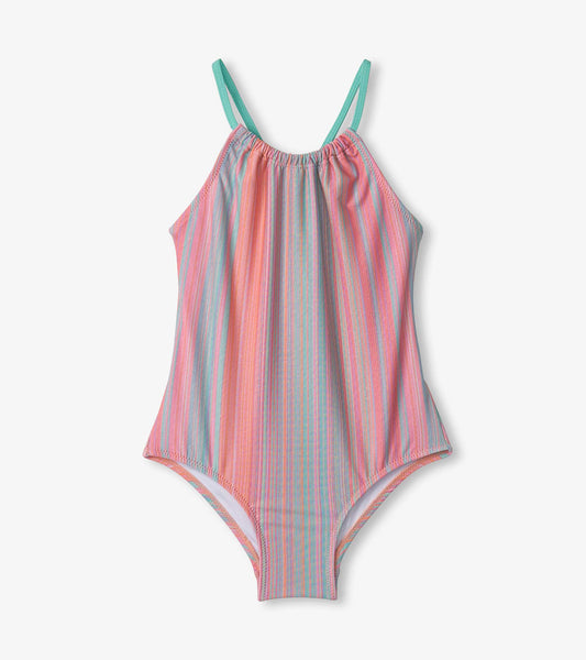 Hatley Swimsuit - Shimmer Stripe