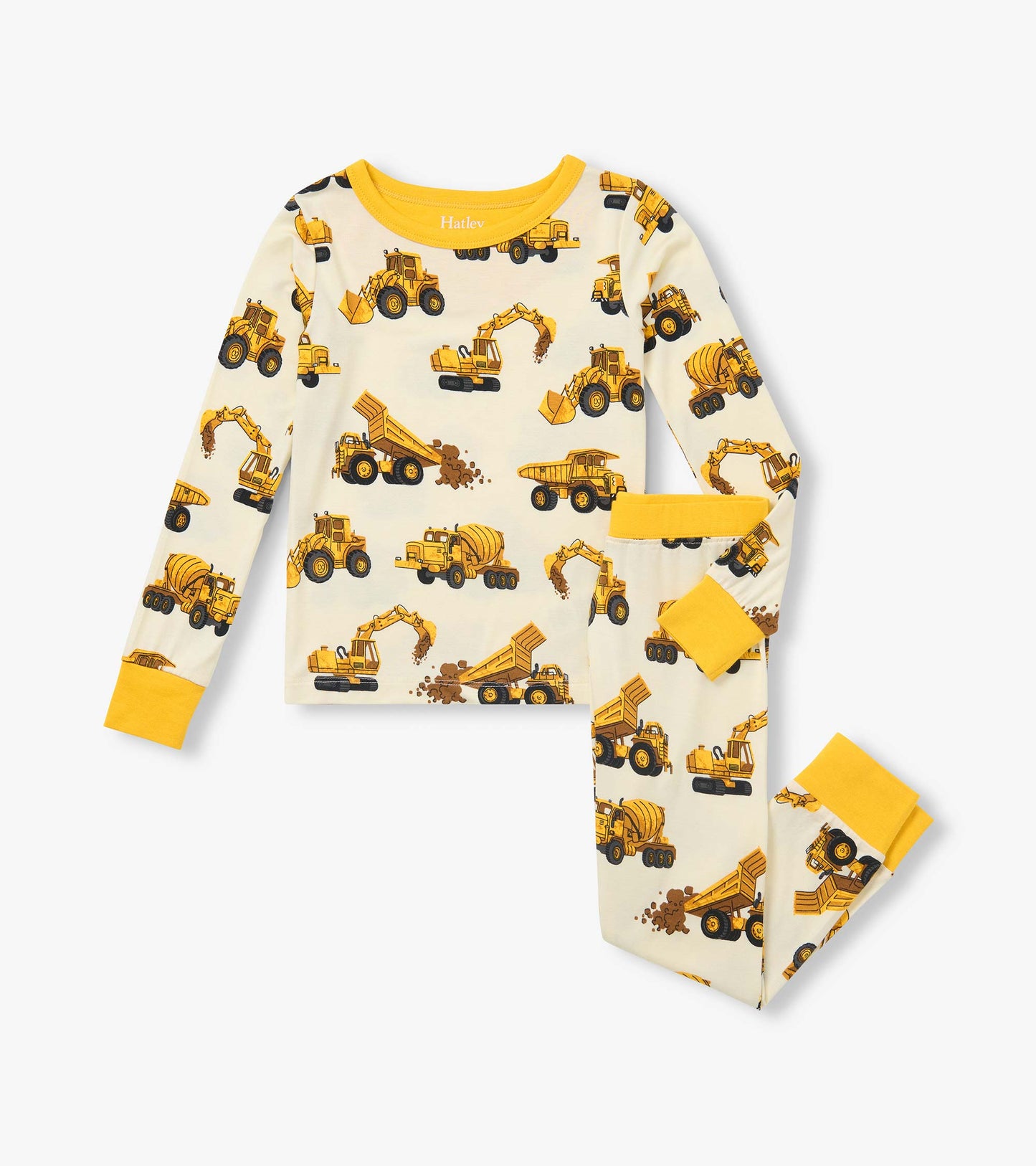 Construction Trucks Bamboo PJs