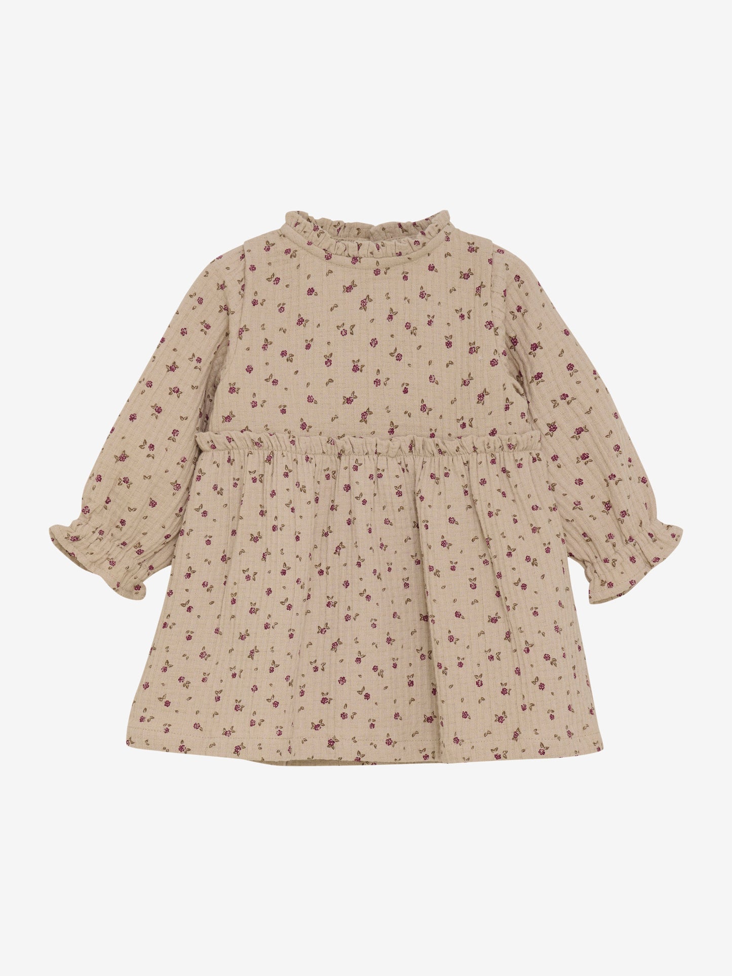 Minymo Baby Dress - Oxford Floral