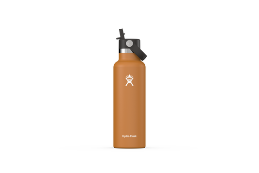 Hydroflask Standard Mouth with Flex Straw Cap 21 oz - Fossil