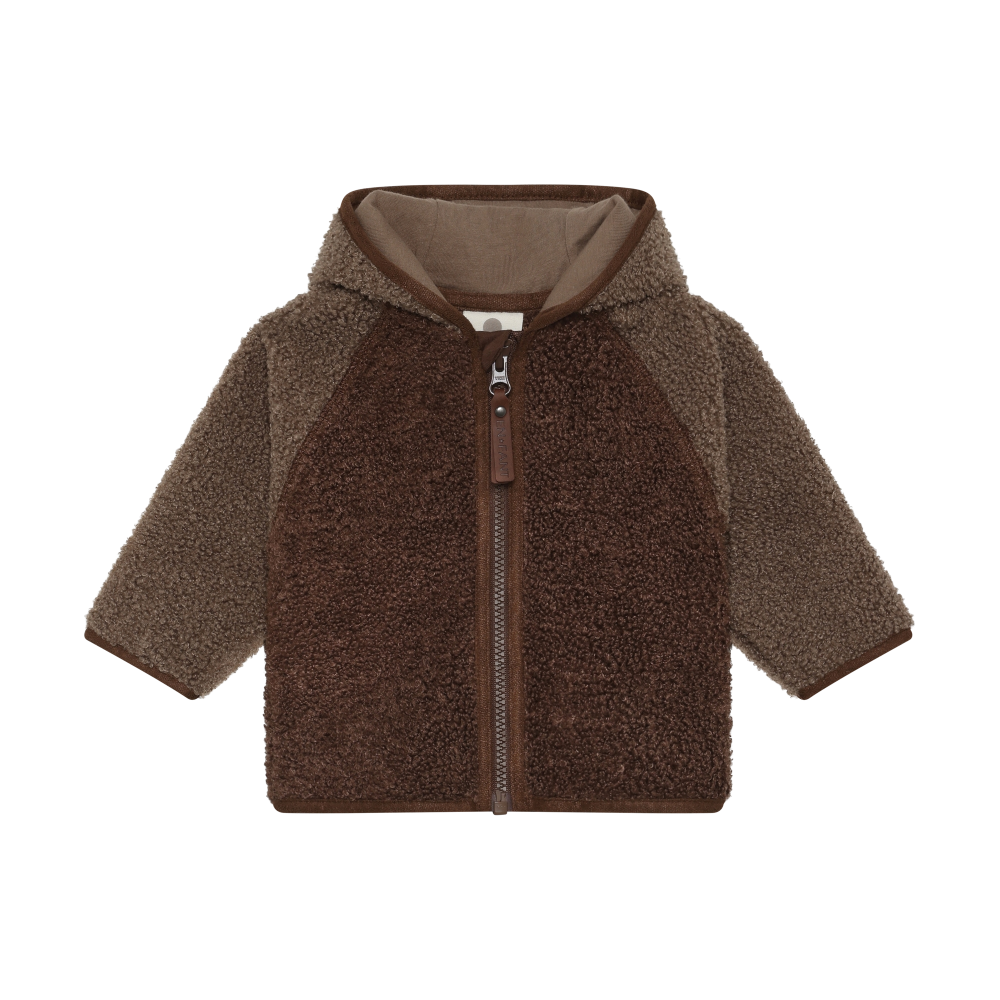 EnFant Baby Teddy Jacket - Chestnut