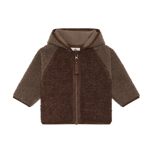 EnFant Baby Teddy Jacket - Chestnut