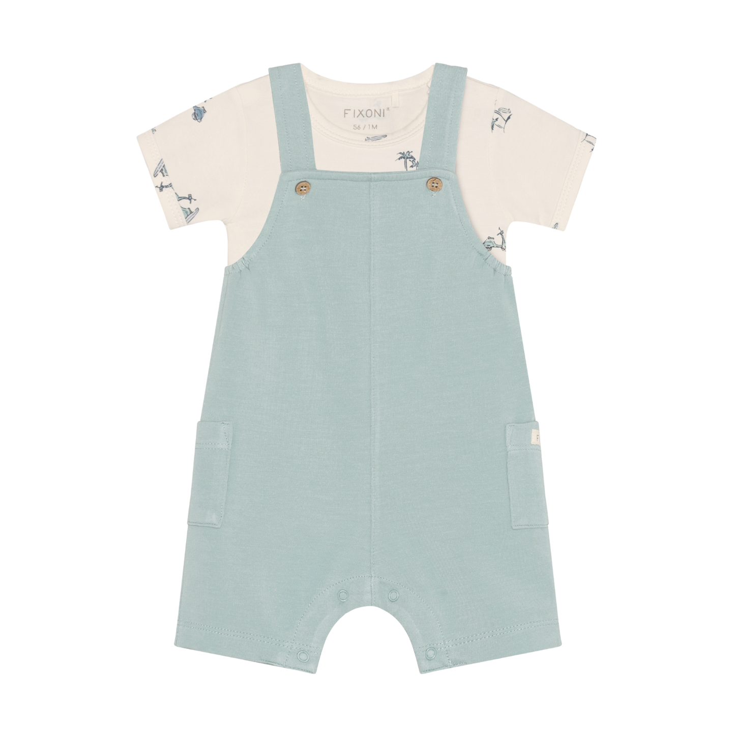 Fixoni Baby Set - Grey Mist
