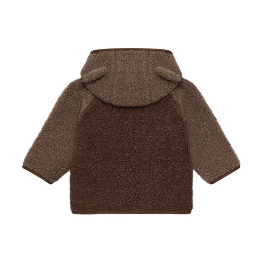 EnFant Baby Teddy Jacket - Chestnut
