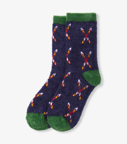 Crossed Skis Womens Socks