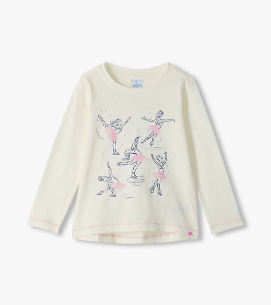 Hatley Long Sleeve Tee - Figure Skaters