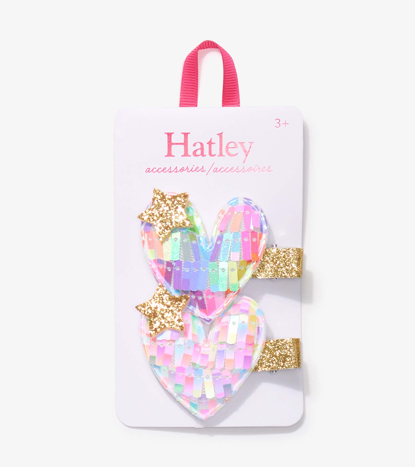 Hatley Hair Clips - Colourful Hearts