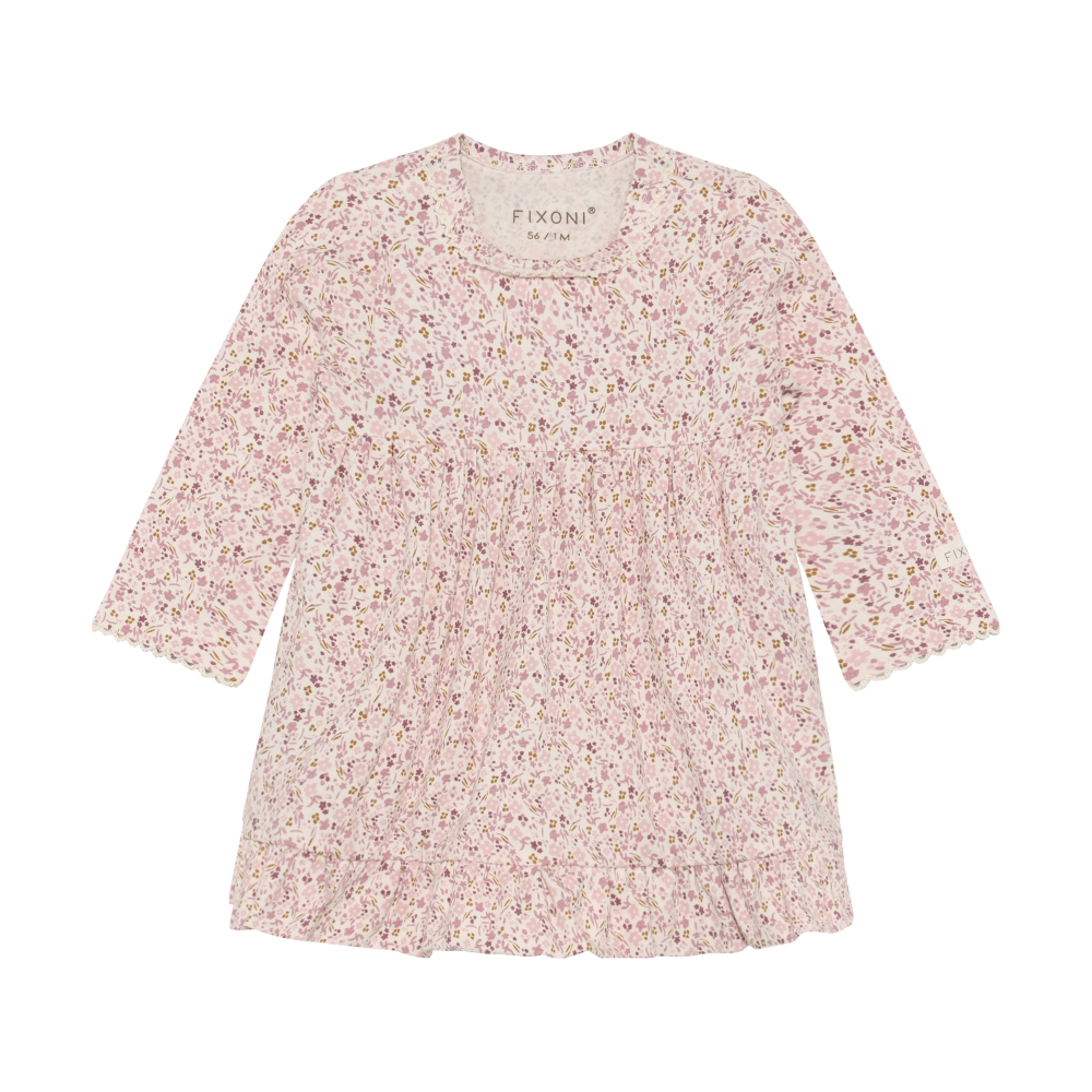 Fixoni Baby Dress - Pale Lilac Floral