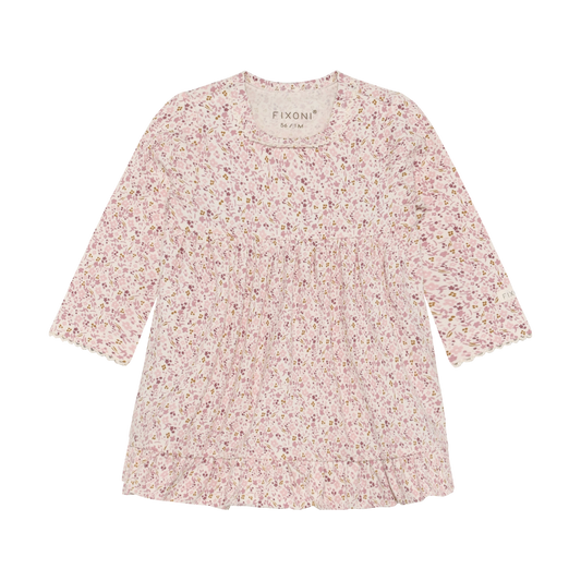 Fixoni Baby Dress - Pale Lilac Floral