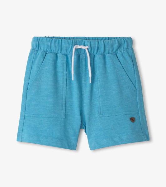 Hatley Relaxed Shorts - Aqua Blue